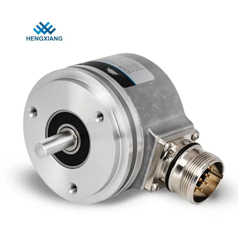 GOOD HENGXIANG S58-A Incremental Rotary Encoder Solid Shaft IP65 Protection 10000PPR HTL Circuit DC5-30V 3M Cable Industrial