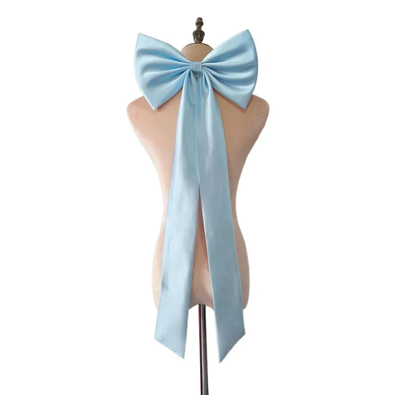 Accesorio de lazo de boda para vestido de novia desmontable con Pin elegante vestido de novia a juego lazo decorativo Diy