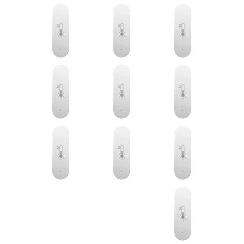Happy New- 10X Sensor Wireless Connectivity User-Friendly App Smart Wifi Temperature And Humidity Sensor For Home Iot Device