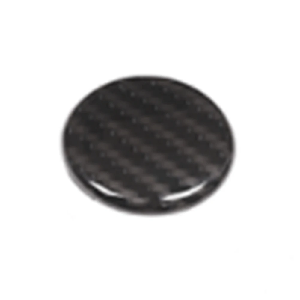 Car Multimedia Knob Button Cover Trim Stickers Decor for - 1 2 3 4 Series X1 F48 X3 X5 3GT Accessories,Carbon