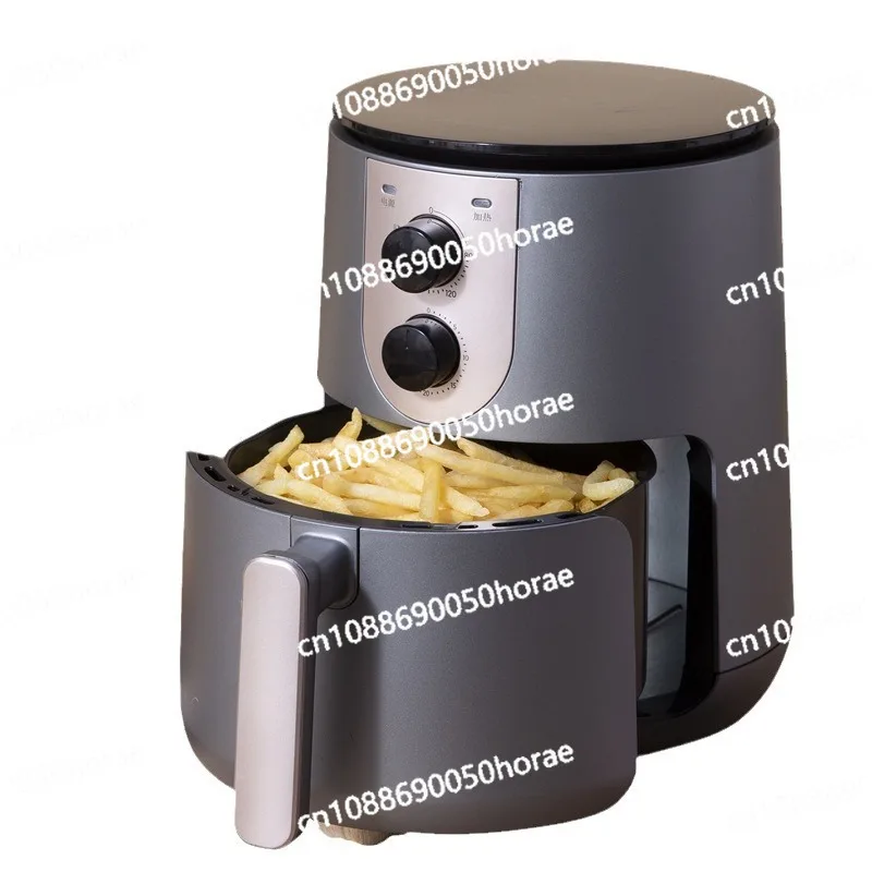 Air Fryer, Fully Automatic Multifunctional Large Capacity Fryer, French Fry Machine 4.5L