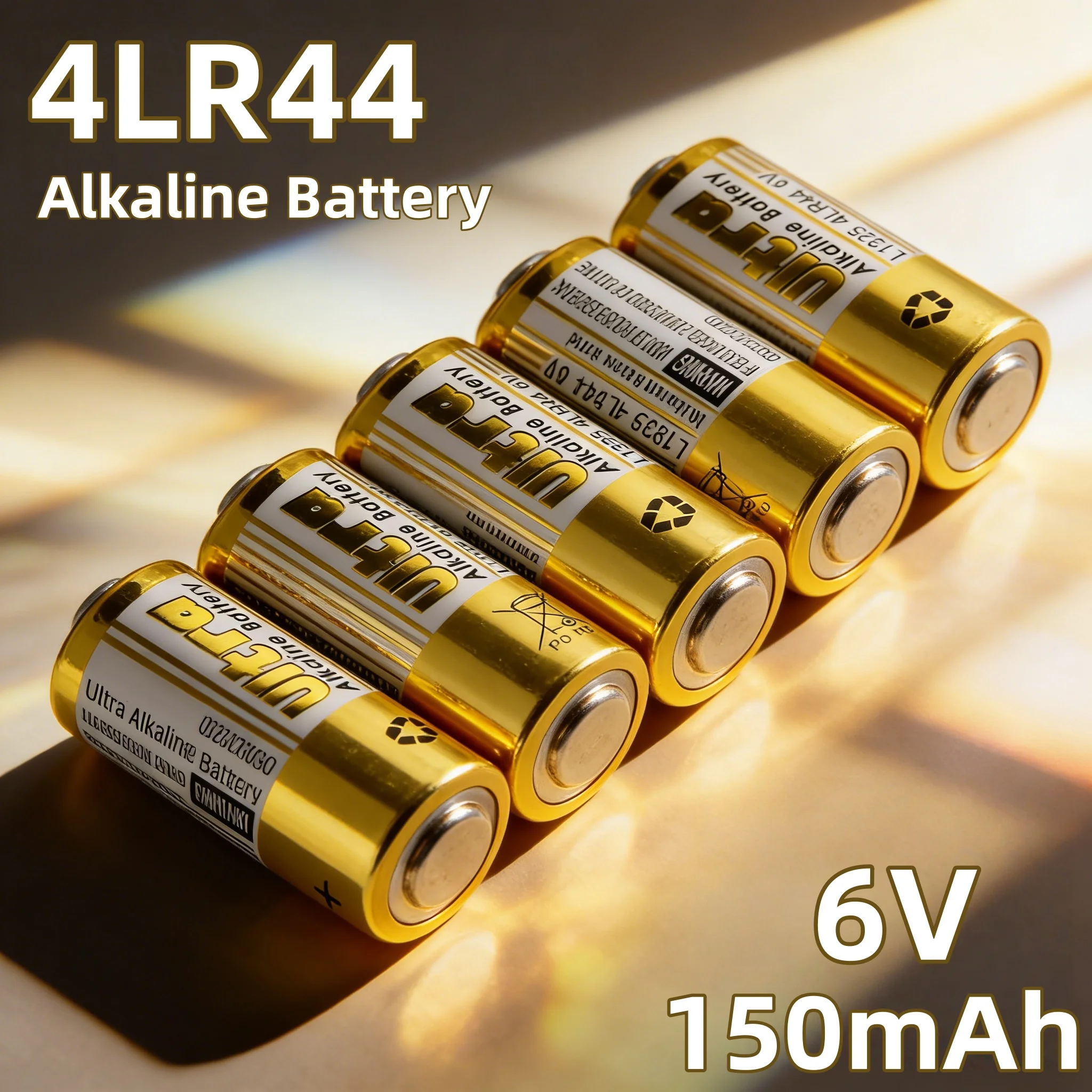 20pcs 4LR44 6V Alkaline Batteries, Compatible with L1325/4AG13/4A76, for Car Remotes, Watches, Toys, Calculators