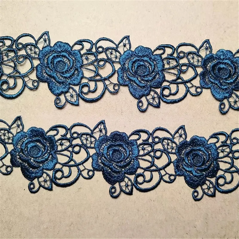 

15 ярдов шириной 5 см, блестящий темно-зеленый цветок Venise Diy, венецианское кружево, аксессуары для одежды различных предметов одежды, бюстгальтер, нижнее белье