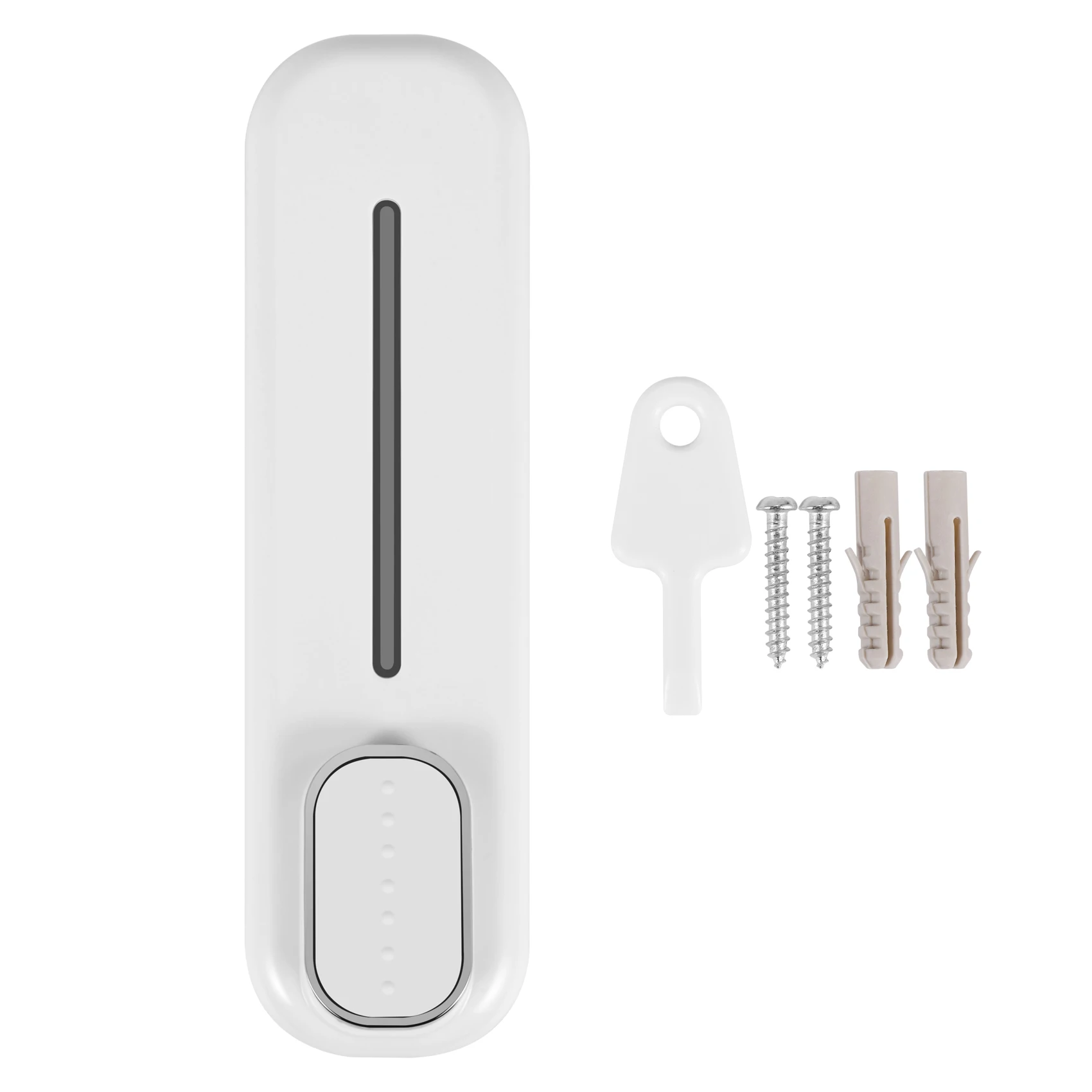 Exquisite-Soap Dispenser Wall Mount, 350Ml Hand Liquid Shampoo Shower Gel Dispenser For Bathroom Kitchen Office