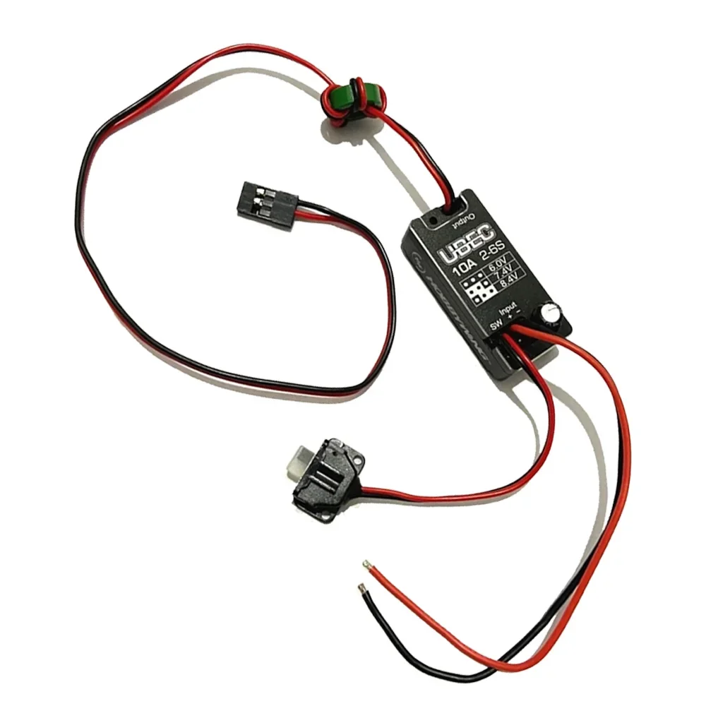 hobbywing-10a-ubec-2-〜-6s-電圧レギュレータモジュール新しい完全防水小型車-6v-74v-84v-調整可能おもちゃの車の部品用