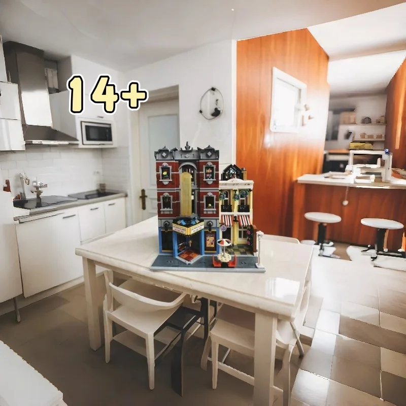 

В наличии подарок на день рождения, 2899 шт., украшение для дома, клуб, совместимый с 10312, настольный орнамент, праздничный подарок