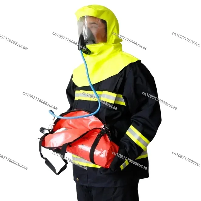 Compressed Air Respirator EEBD Emergency Escape Breathing Device Firefighting Safety SCBA Unit Equipment