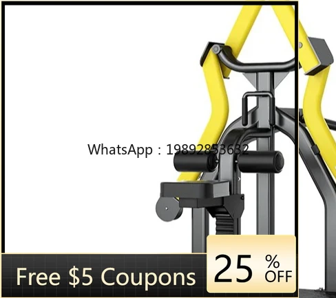 

Trainer Dual Track Cross Gym Commercial High Drop Back Strength Training Equipment