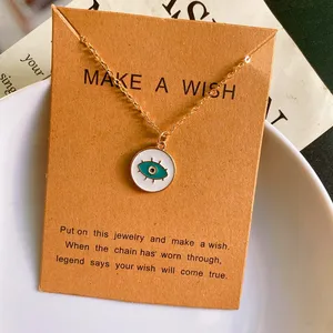 قلادة قلادة العين الملونة تركيا للنساء والرجال ، مجوهرات الرقبة ، الموضة ، الحظ ، هدية للصديق ، بالجملة أفضل 10 متاجر مبيعات في تركيا - رقم 3