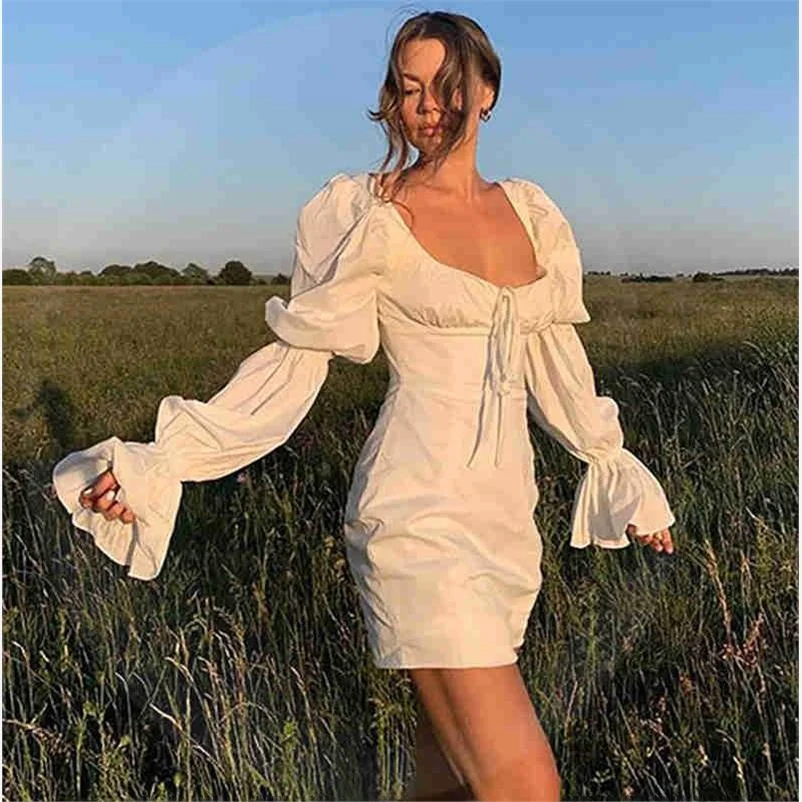 Kleur Lange Petalsved Laceup Hip Dr Street Sle Midi Taille Petal Sve Rits Pure Color ort Rok Dames Dr