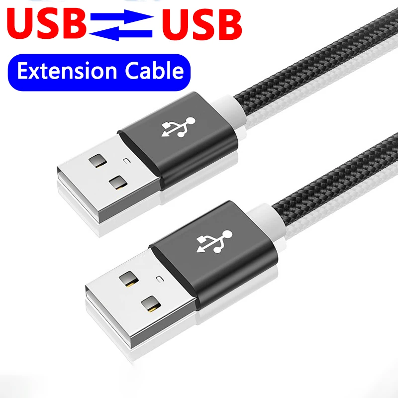 KebissUSBtoUSBExtensionCableTypeAMaletoMaleUSBExtenderforRadiatorHardDiskWebcomCameraUSBCableExtens-AliExpress7
