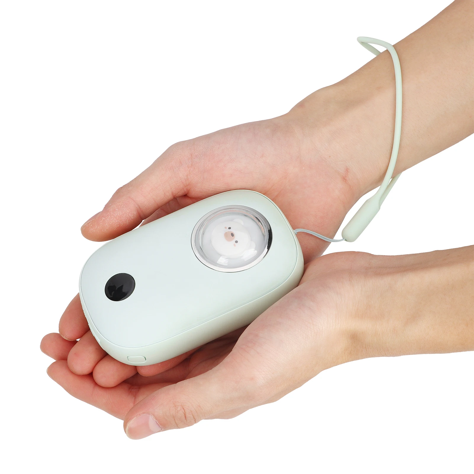 USB Charging Pocket Digital Display Hand Warmer Portable Power Bank Birthday Gift
