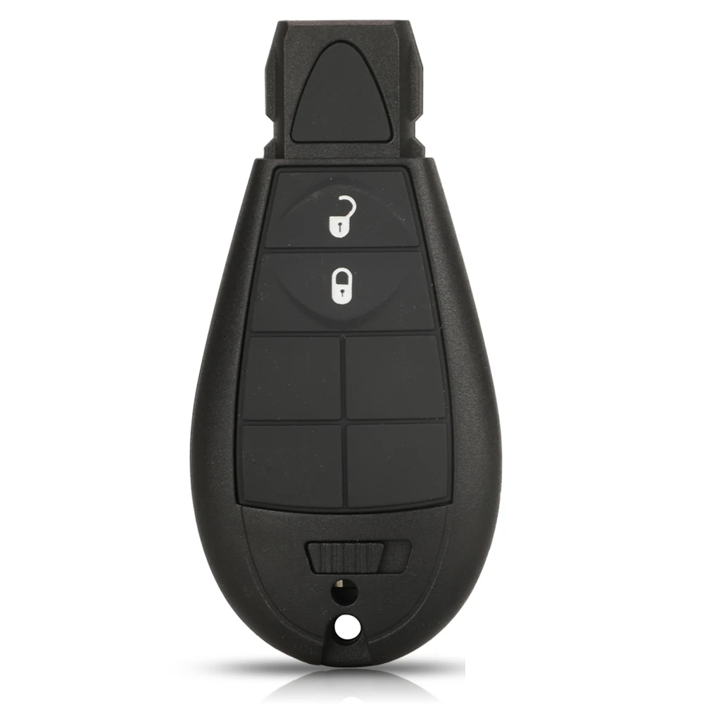 jingyuqin  With Blade 3 4 5 6 7 Buttons Remote Smart Key Shell For Chrysler Jeep Grand Cherokee 2008 - 2015 Fob Smart Key Case