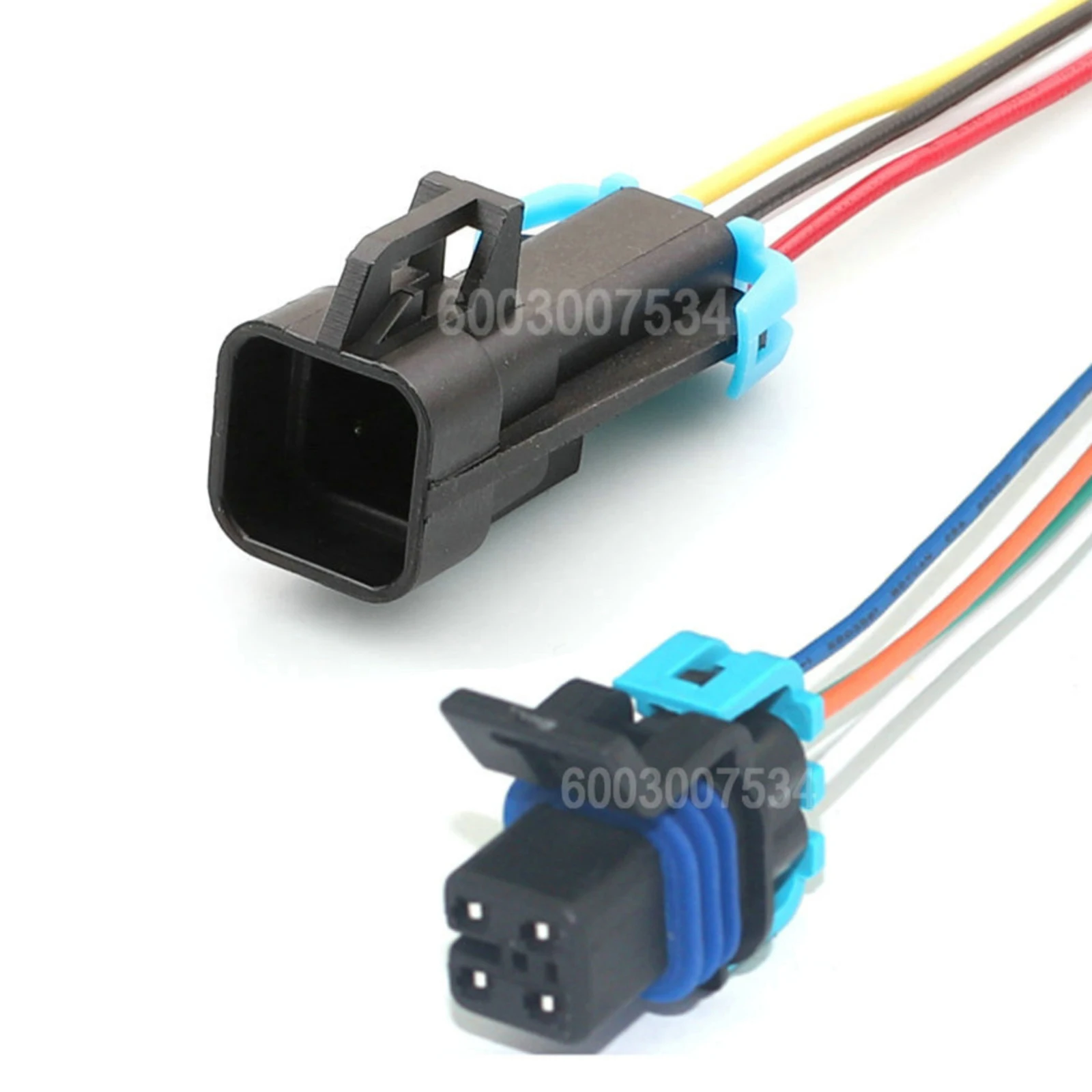 

4 Pin Waterproof Female Male ConnectorsCar Electronic Fuel Pump Wire Harness Socket For Buick Chevrolet GL8 12160825 12160482