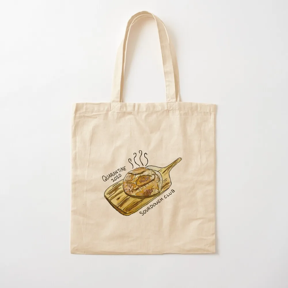 Quarantine Bread Tote Bag Fabric bag Women's shopper cute pouch bag shopping logo