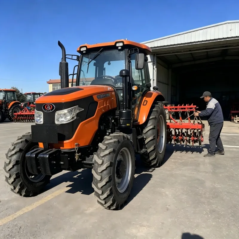 50HP 4X4 All Wheel Drive Farm Tractor Lawn Care Cultivation Machinery