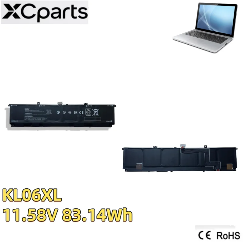 11.58V 83.14Wh New KL06XL Battery Laptop For HP Envy 15-EP0005NP 15-EP0022UR 15-EP0098NR Series HSTNN-IB9M L85885-005 L85853-1C1