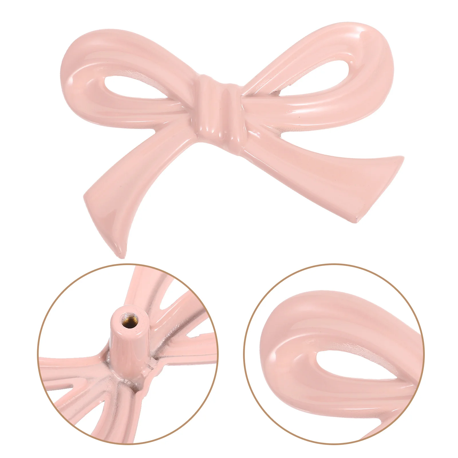 

Bow Shape Furniture Drawer Pulls Vintage Metal Knobs Decorative Dresser Handles Cabinet Door Pulls for Home Kitchen Wardrobe