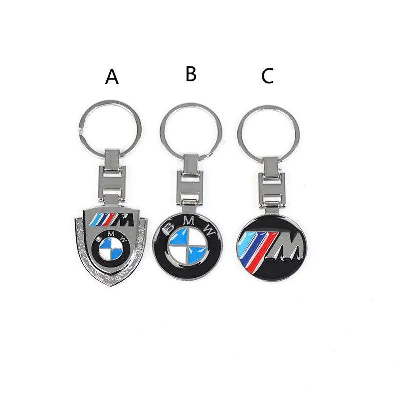 Car Zinc Alloy Key Ring Customize Emblem Keychain For BMW Performance E46 E60 E90 G30 E39 G05 E87 F20 E36 E92 E70 E91 X3 X5 X1