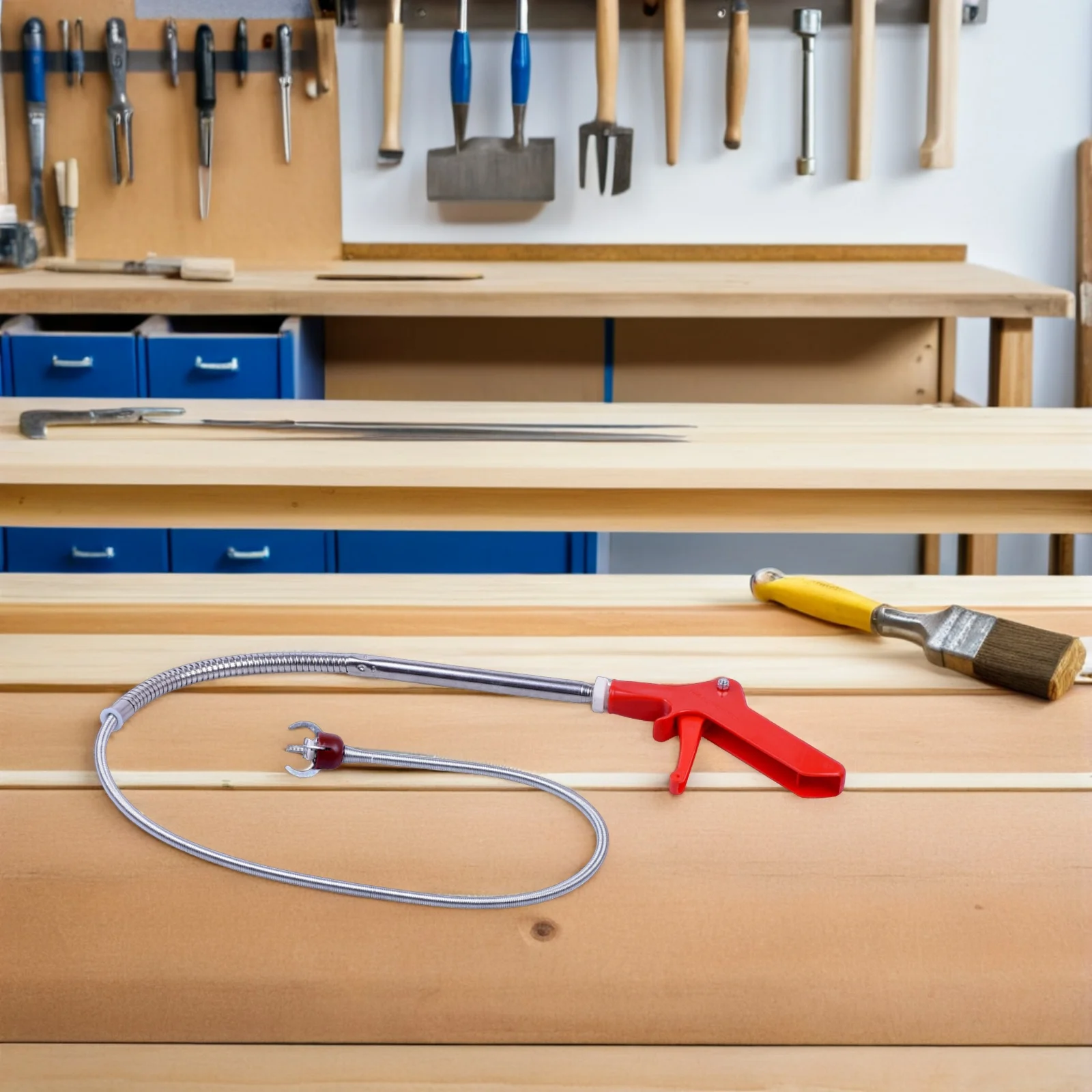 أدوات التنظيف المنزلية 6 أقدام المرحاض ثعبان الأنابيب نعرات مزيل تسد استنزاف العصي الربيع اوجير لخط أنابيب الصرف الصحي بالوعة المطبخ