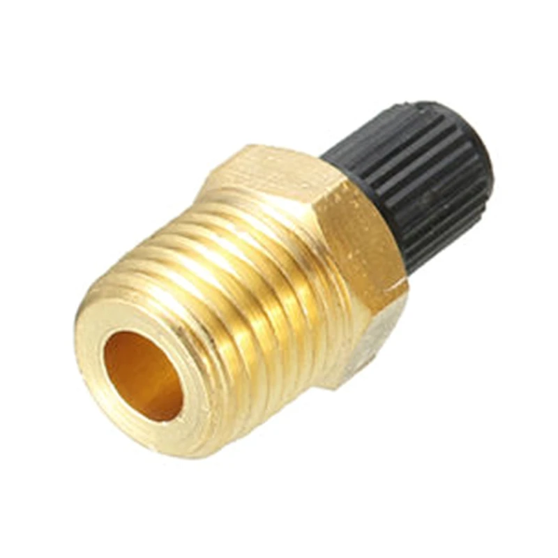 1/4 "NPT خزان صمام مكافحة التآكل النحاس شرادر صمام باستخدام مع خزانات ضاغط الهواء المناسب للسيارات السيارات الإطارات #3