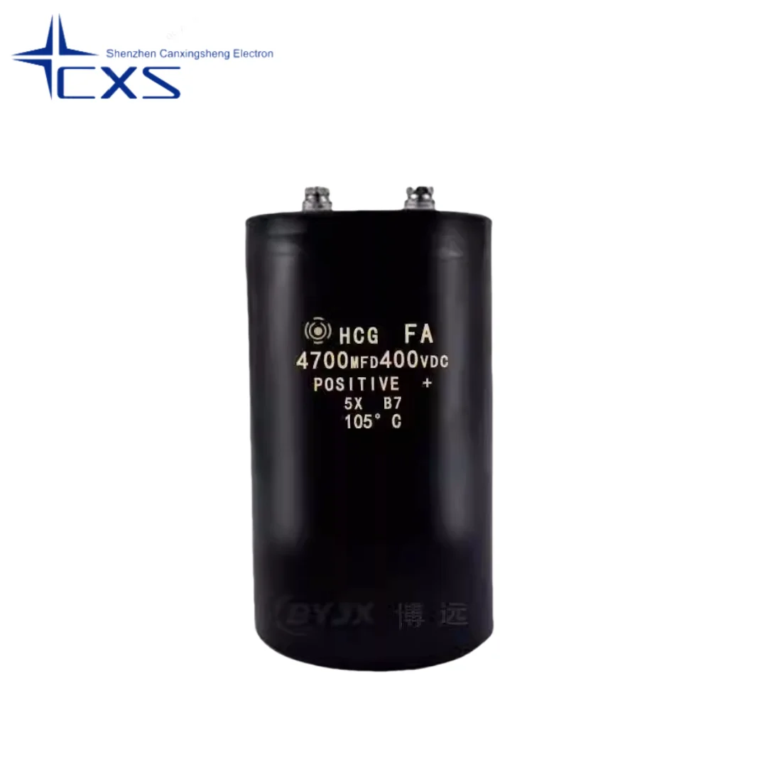 

Тип болтов Hitachi 400V4700uF, модель Φ 4700MFD40 0VDC, размер 75x10 5/120/145