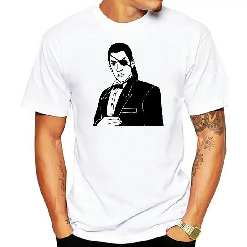 Yakuza 0 Goro Majima T Shirt ( Yakuza 1 2 3 4 5 Kiwami Dead Souls ) Men Summer Short Sleeves T Shirt