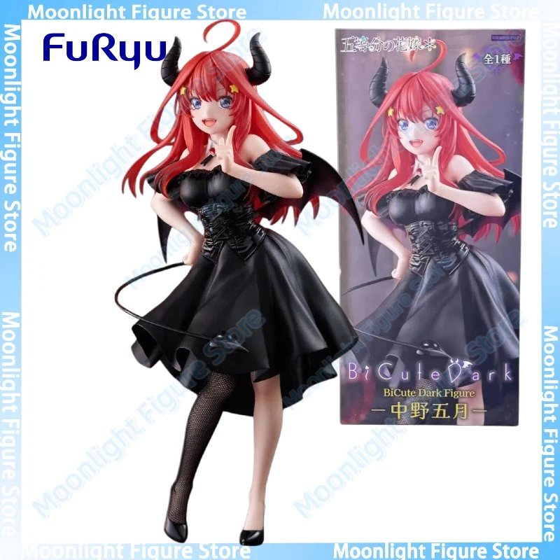 

In Stock FuRyu BiCute Dark Nakano Itsuki Little Devil Desktop Cute Doll Anime Action Figure Toy Gift Model Collection