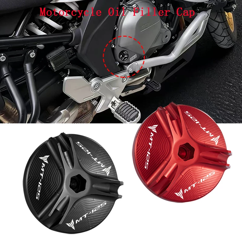 

Крышка маслозаливной горловины двигателя мотоцикла, аксессуары для YAMAHA MT125 MT-125 2008-2020 2021 2022