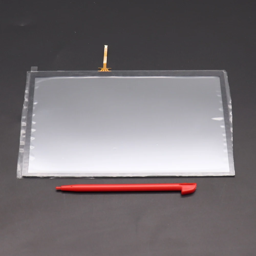 استبدال غمبد محول الأرقام شاشة تعمل باللمس ل نينتندو وي يو وي يو إصلاح أجزاء اللمس وقلم ستايلس