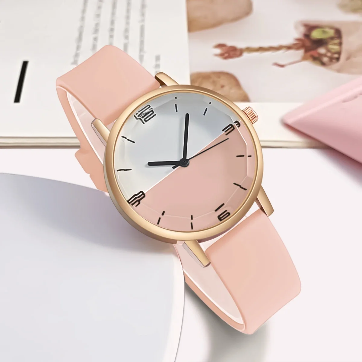 

Quartz Watches for Women Wristwatch Ladies Clock Silicone Fashion Women's Watch Gift Reloj Mujer Reloj Para Mujer