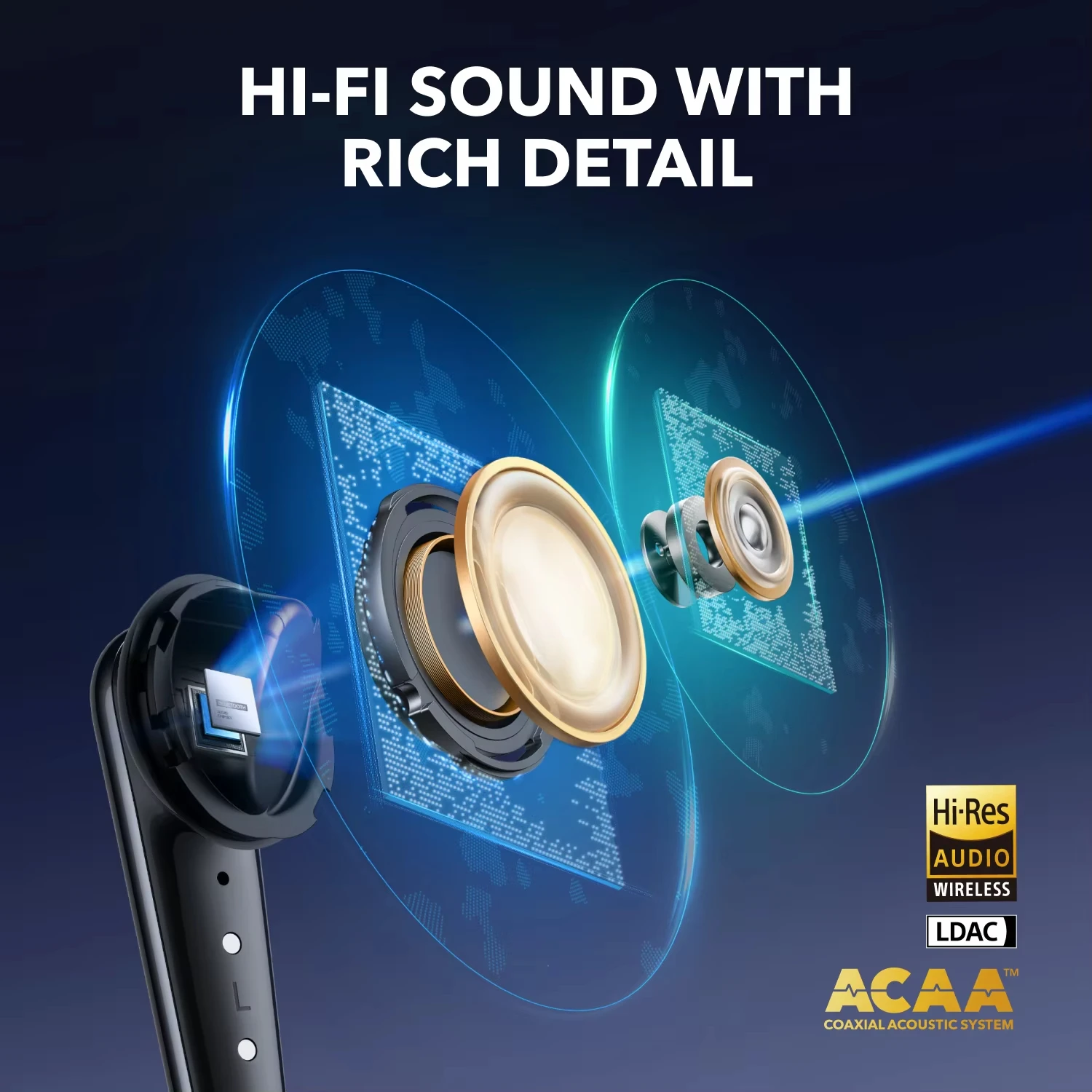 الأصلي Soundcore Liberty 4 Pro TWS سماعات أذن لاسلكية حقيقية LDAC عالية الدقة إلغاء الضوضاء سماعة سماعة لاسلكية تعمل بالبلوتوث ANC #4