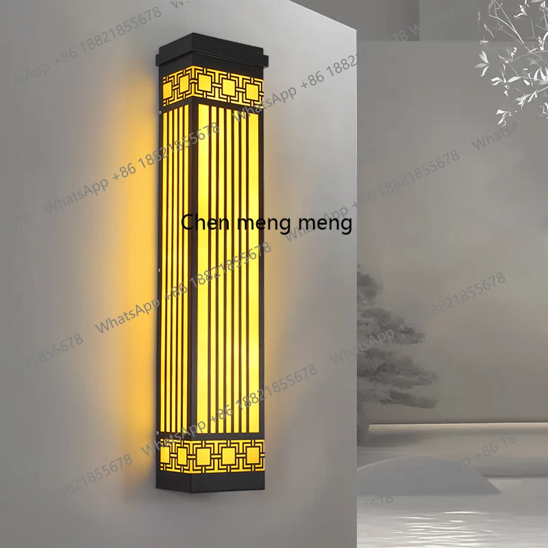 

Outdoor wall lamp Chinese led waterproof exterior wall hotel villa courtyard landscape engineering door post lamp