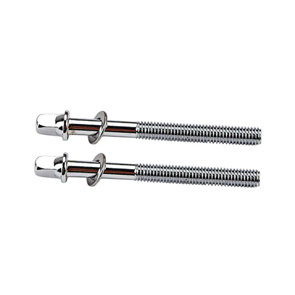 

2Pcs Drum Lug Mounting Screws Premium Metal Tension Rods for Drums Set Snare Bass Drum Hardware Parts Accessories