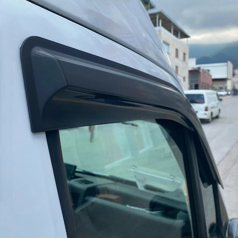 

2pcs Car Side Window Wind Rain Sun Guard Deflectors For Mercedes Benz Sprinter 06-22 Repair Replacement Car Exterior Accessories