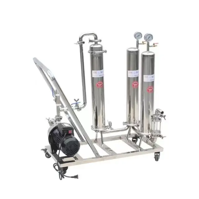 Stainless steel filter for removing impurities