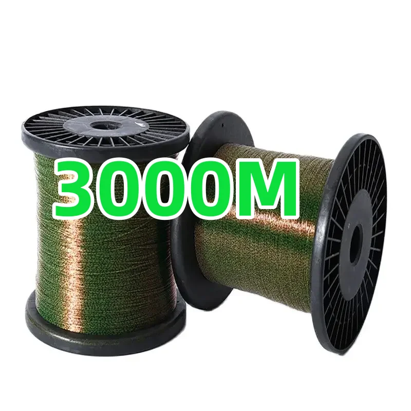 3000M Invisible Fishing Line Speckle Carp Fluorocarbon Line Super Strong  Fishing wire Sinking Nylon Fishing  Fishing Line Pesca