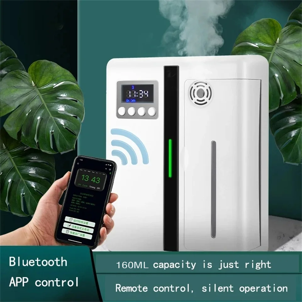 Scent Machine Aroma Diffuser 160ml Fragrance Diffuser For Large Area Hotel Lobby Home Fragrance Smell Distributor Bluetooth - Detail Angle #02