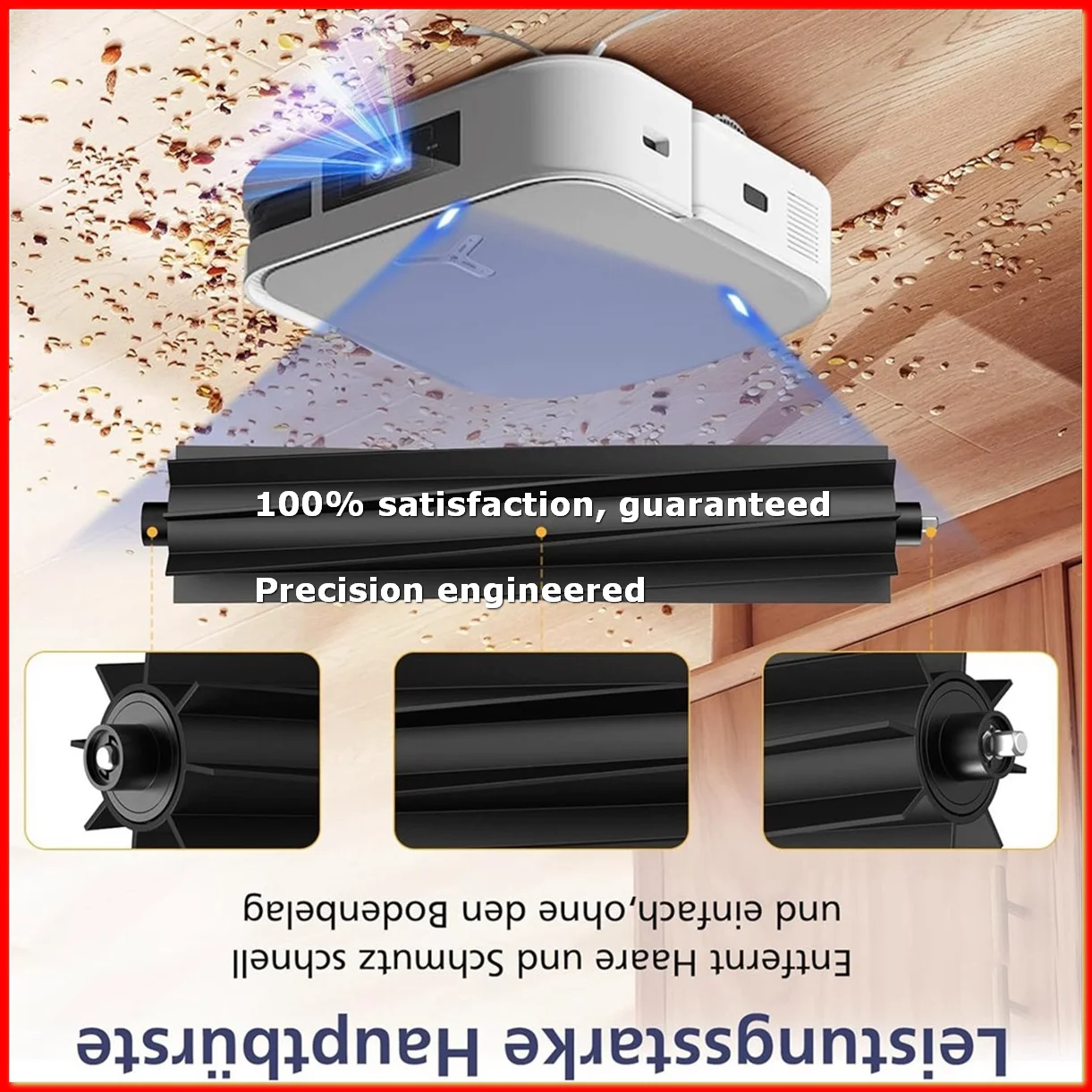 

For X2 Omni/ X2/ X2 Pro Main Side Brush Hepa Filter Mop Cloth Dust Bags Vacuum Cleaner Accessories-ROWI