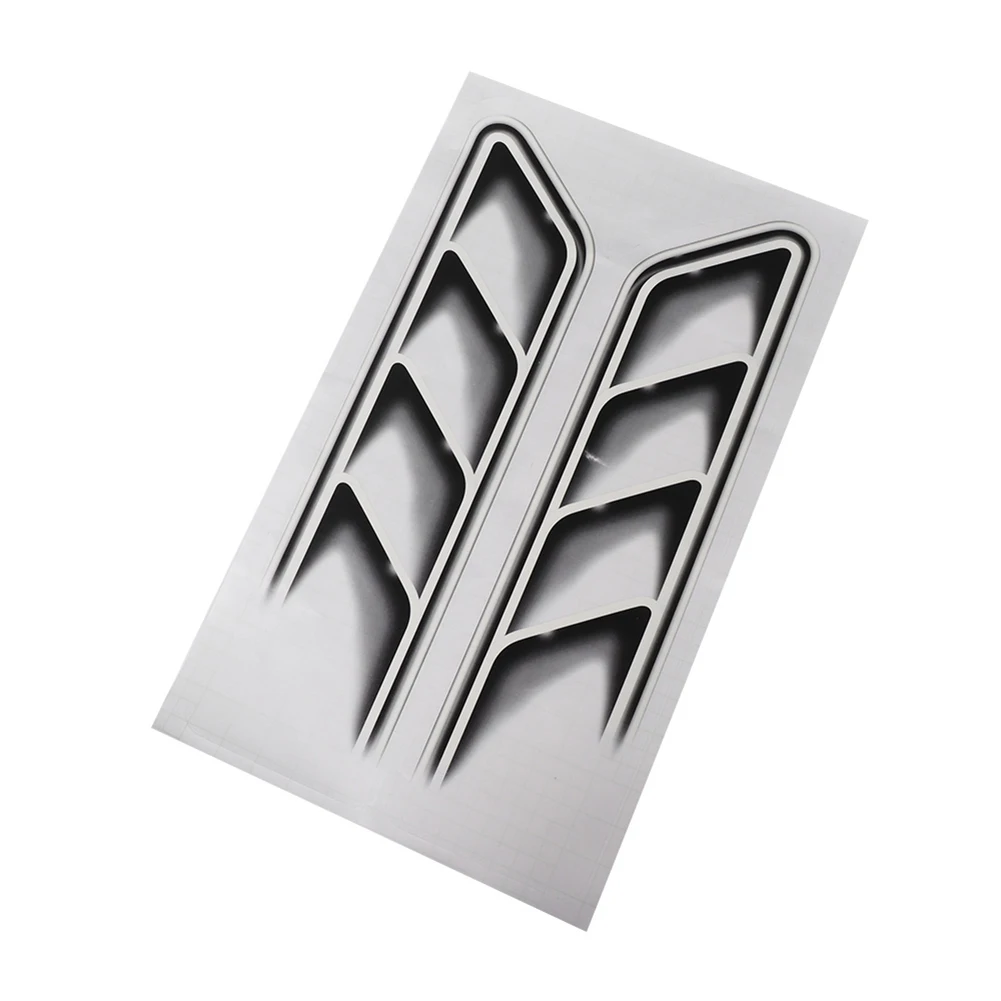 For Auto Vent Fender Sticker 37*21cm Easy To Install Easy To Remove Waterproof Sunscreen Environmentally Friendly