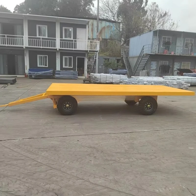 

Forklifts Tow Flatbed Trailers, Goods Transport Flatbed Trucks Transfer Vehicles