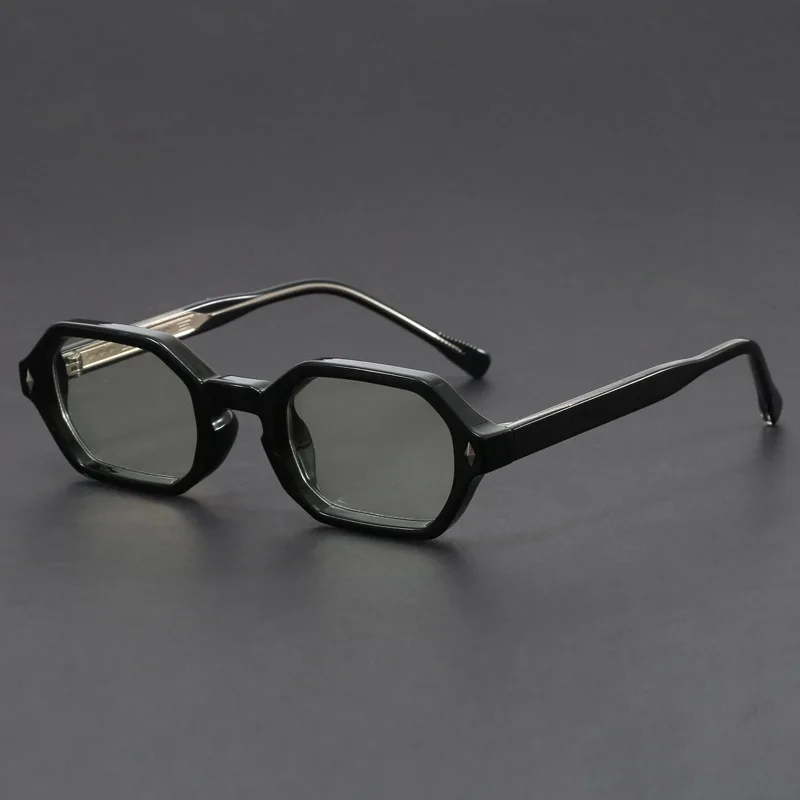Klassieke klinknagel kleine frame vintage zeshoekige zonnebril dames voor heren mannelijke zonnebril luxe merkontwerper populaire punkzonnebril
