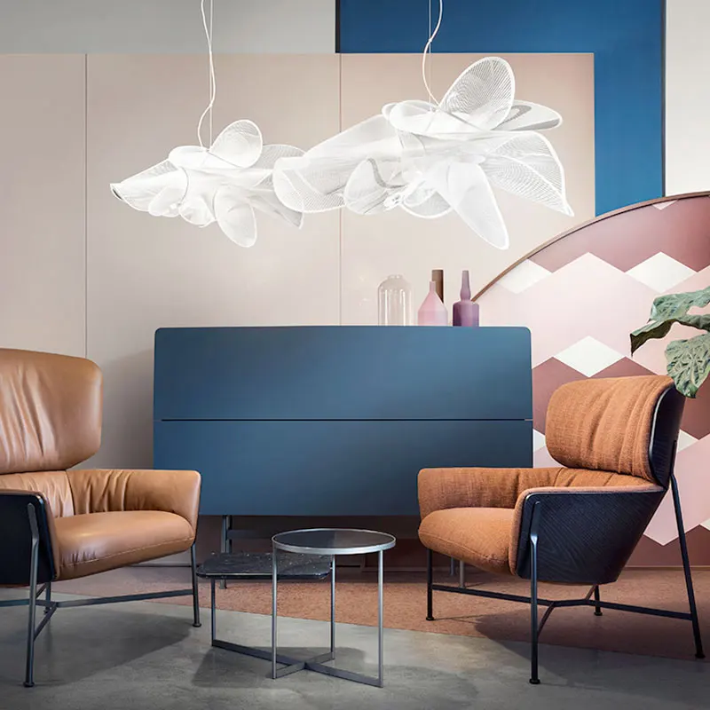 Italian Slamp designer LED modern simple creative personality living room bedroom study dining room flower chandelier