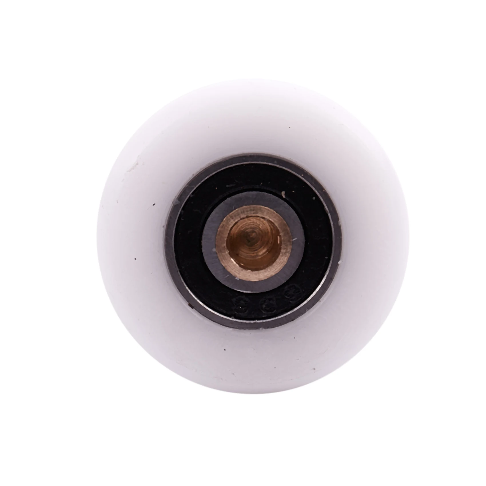 LECKL-mydło ze stali nierdzewnej z rolką do drzwi przesuwnych prysznica, średnica koła 27 mm