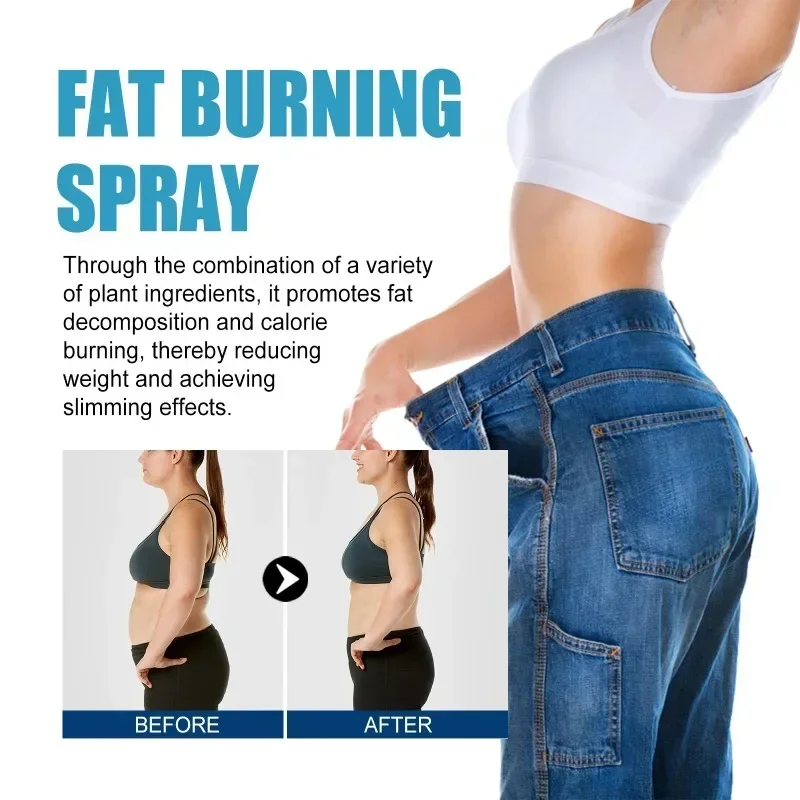 Sdatter Fat Burning Spray Cellulite Remover for Arm Leg Thigh Abdomen Improve Sagging Skin Shaping Weight Loss Body Slimming Spr