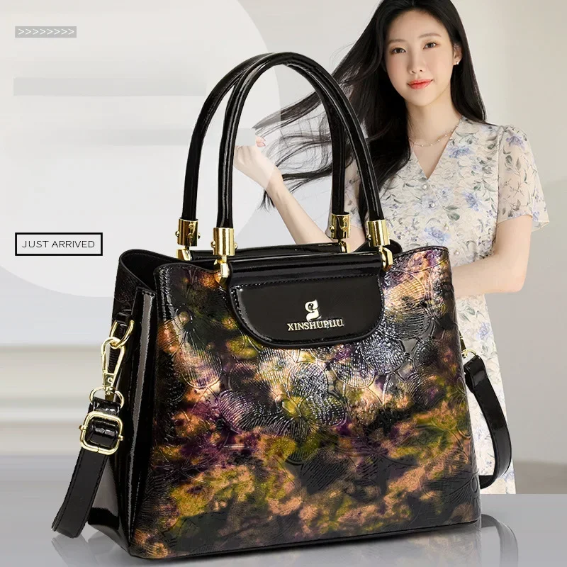 Shoulder bags for women European and American retro fashion trend handbag niche design versatile temperament  messenger bag