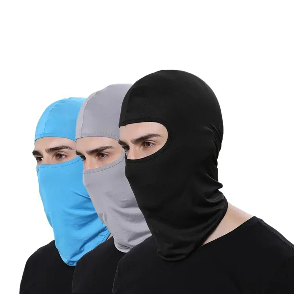 1x ​​Balaclava Motorcycle Face Mask Helmet Bandana Hood Ski Neck Full Face Mask Windproof Dustproof Face-Shield Men\'s Biker Mask