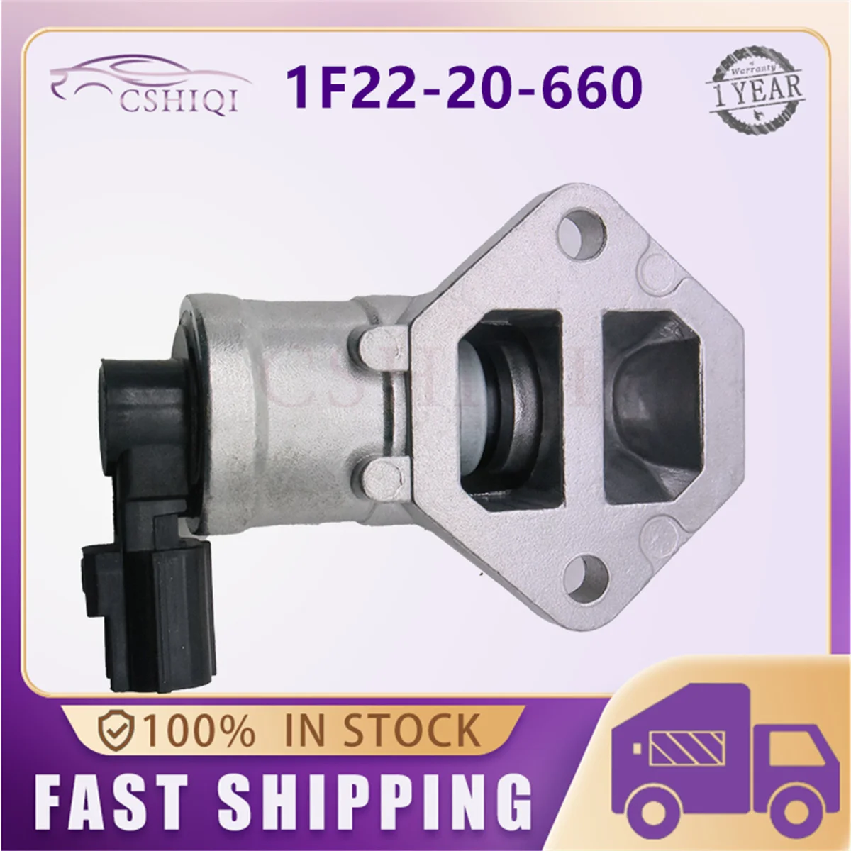 Válvula de control de aire en reposo 1F22-20-660 para Ford Explorer Sport Trac XLS XLT Mazda B4000, accesorios para coche 1F2220660A 1F2220660