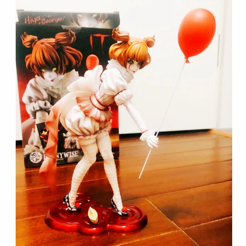 سلسلة فتاة جميلة Pennywise فيلم جوكر سلسلة معادمة محاصر الشكل 1/7 نموذج سطح المكتب زينة زخرفية هدية مهرجان لطيف