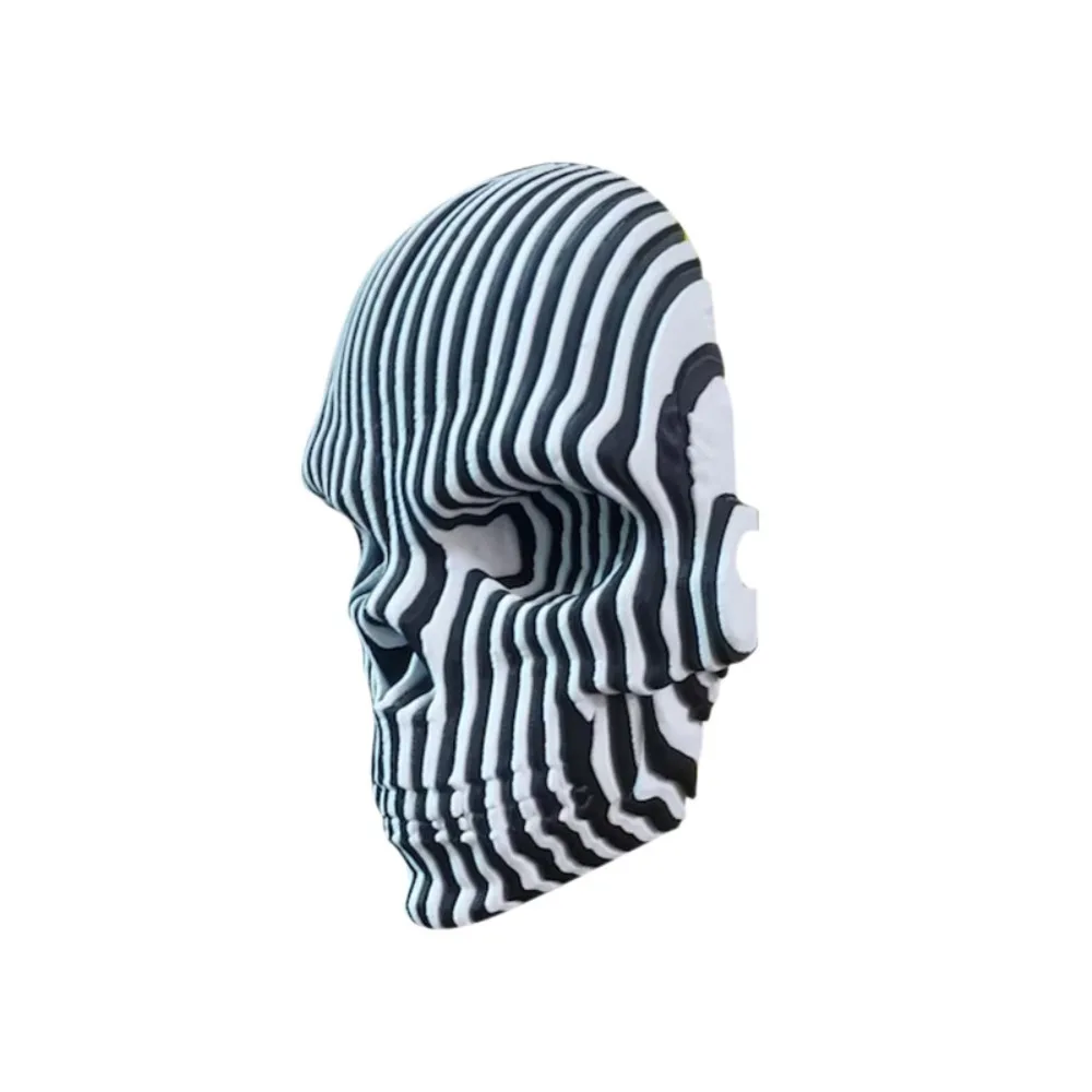 

Visual Illusion 3D Printing Skulls Model Collection Glowing Skeleton Statue Simulation Luminous Quantum Skull